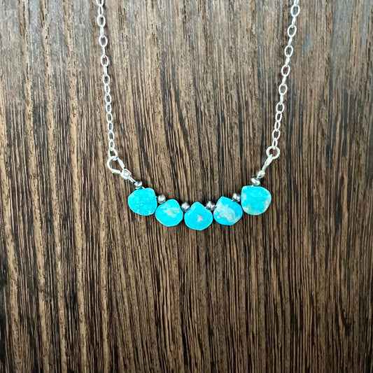 5 Bead Necklace (1 of 2)